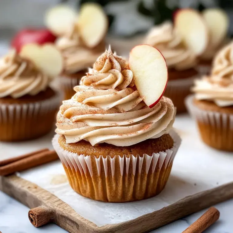 Cinnamon Apple Cider Cupcakes - Alrightwithme