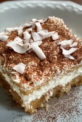 Coconut Rum (Coquito) Tiramisu