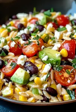 Cowboy Orzo Salad