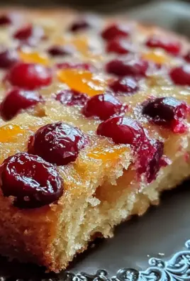 Cranberry Orange Breakfast Cake Recipe