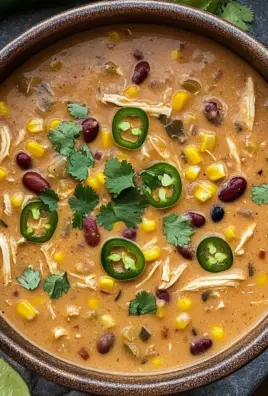 Creamy Chicken Taco Soup