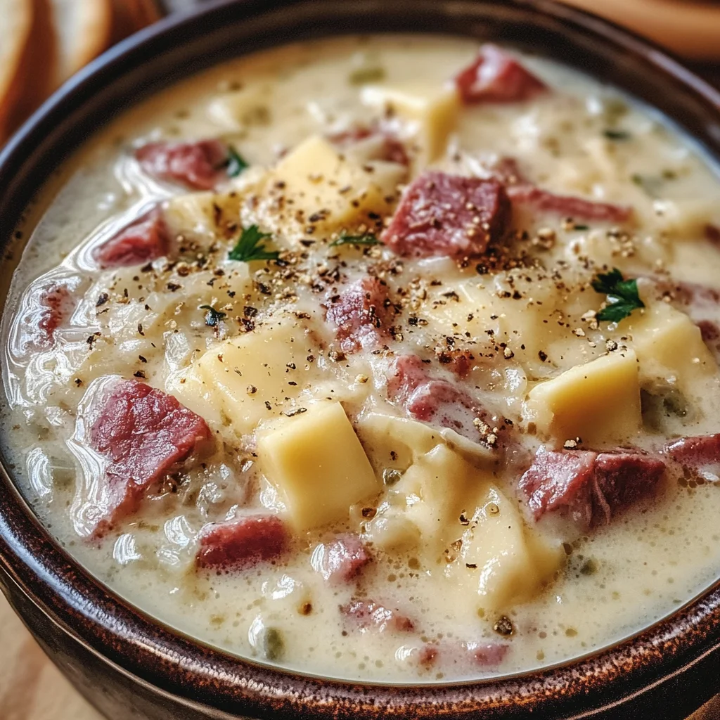 Creamy Reuben Soup Delight&nbsp;
