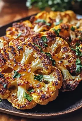 Crispy Baked Cauliflower Steaks