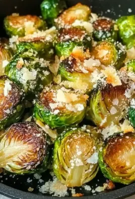 Crispy Parmesan-Crusted Roasted Brussels Sprouts