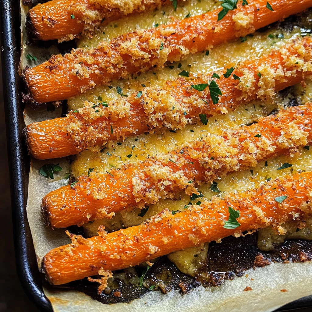 Crispy Parmesan Carrots