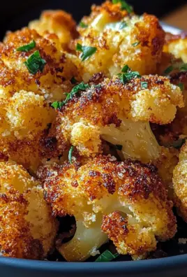 Crispy Roasted Cauliflower