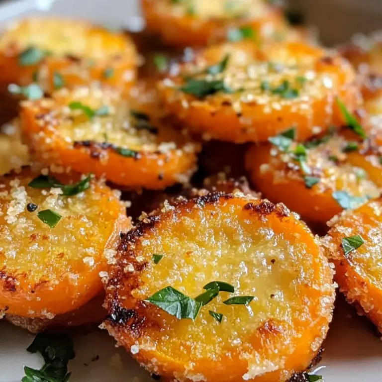 Crispy Smashed Carrots