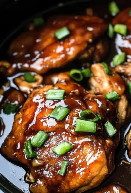 Crockpot Bourbon Chicken