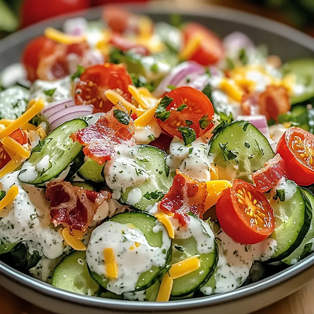 Cucumber Ranch Crack Salad: An Incredible Ultimate Recipe