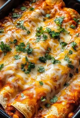 Easy Bean and Cheese Enchiladas