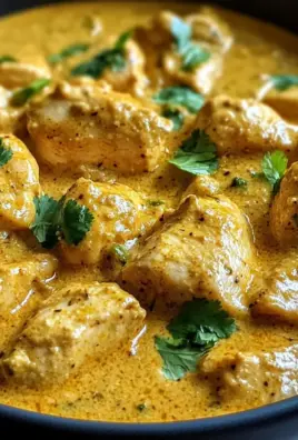 Easy Homemade Chicken Korma with Flatbread or Rice