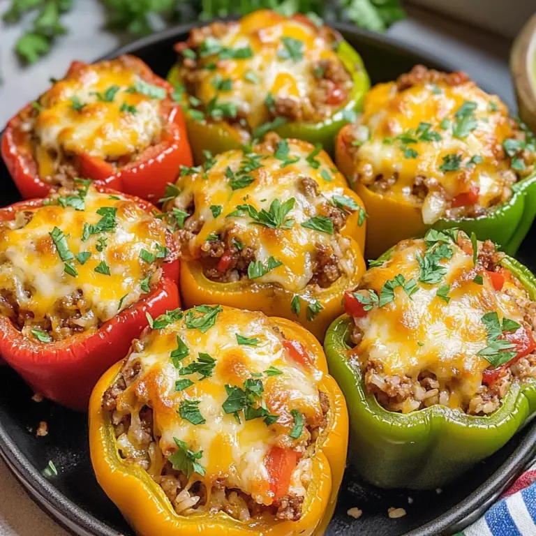 Easy Stuffed Bell Peppers Recipe