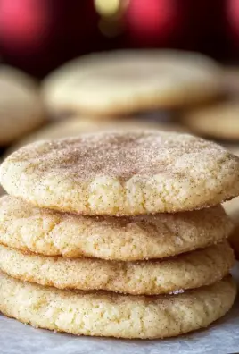 Eggnog Snickerdoodles