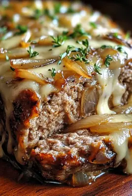 French Onion Meatloaf