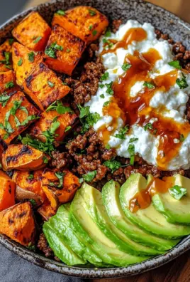 Ground Beef Hot Honey Bowl