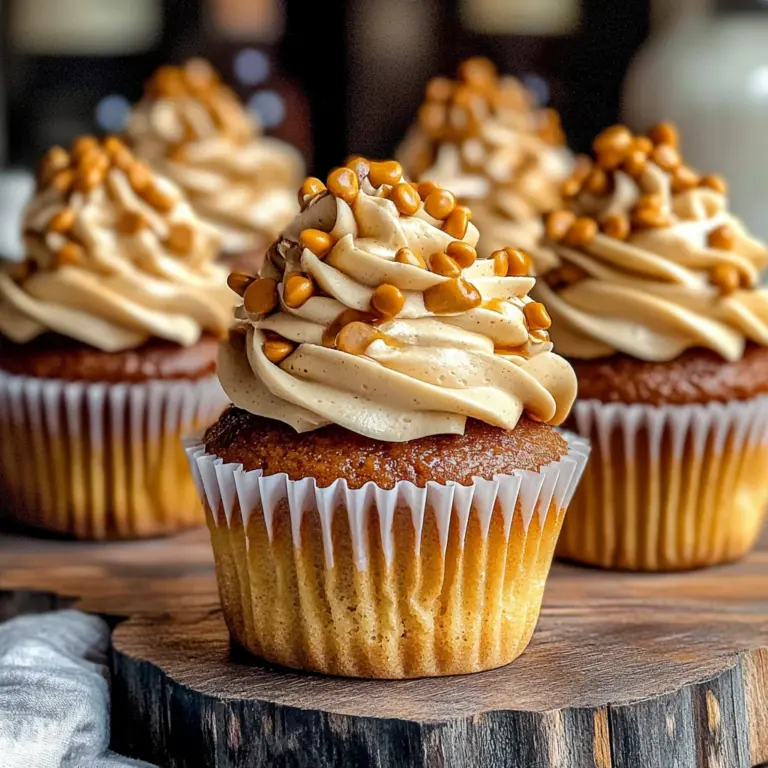 Harry Potter Butterbeer Cupcakes