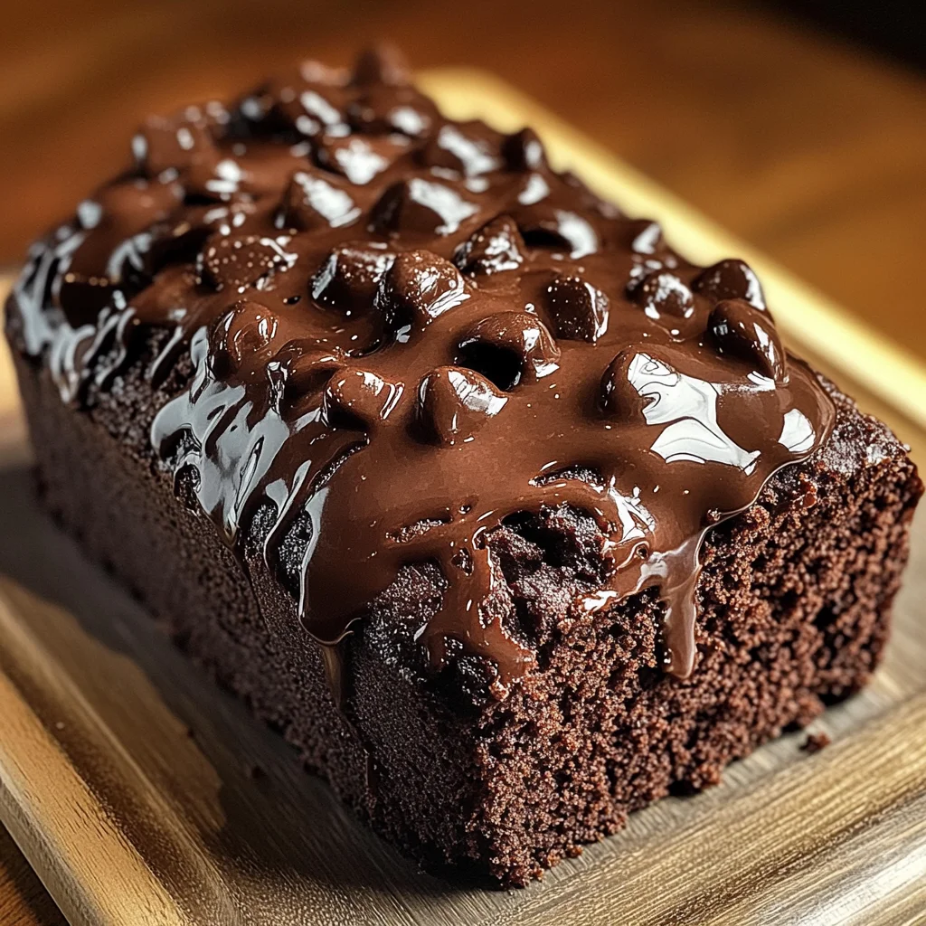Hot Fudge Brownie Bread Recipe