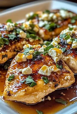 Hot Honey Feta Chicken Dish: A Deliciously Spicy and Savory Recipe