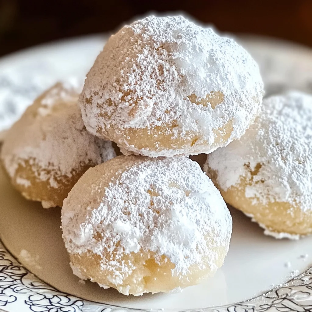 Italian Butterball Cookies