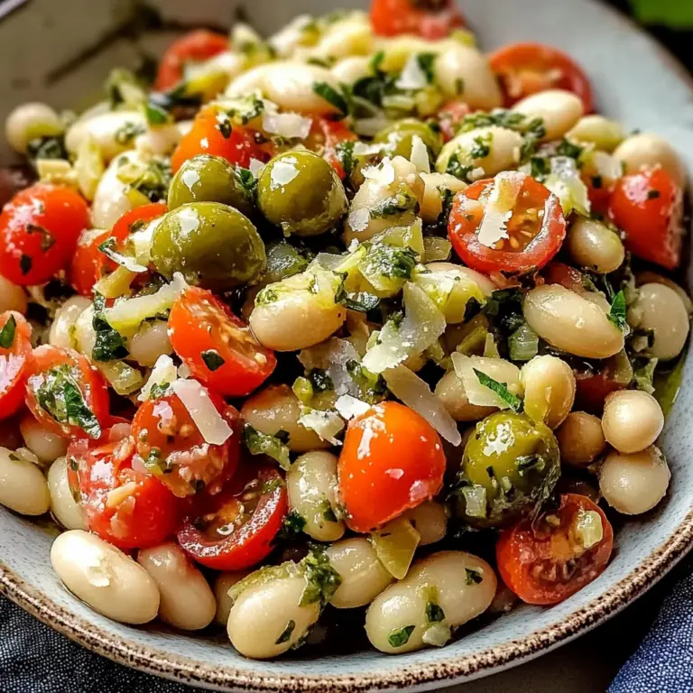 Italian White Bean Salad Recipe