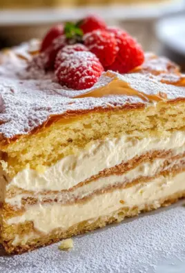 Karpatka - Polish Carpathian Mountain Cream Cake