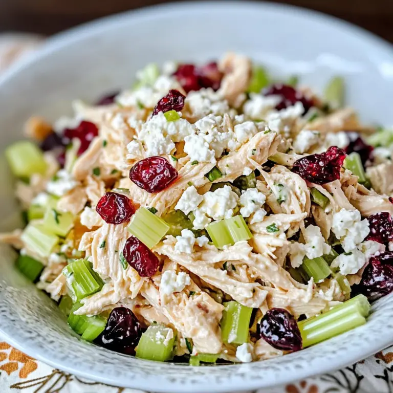 Keto Cranberry Chicken Salad