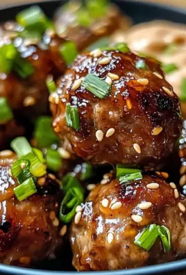 Korean BBQ Meatballs with Spicy Mayo Dip: A Flavor-Packed Beginner-Friendly Recipe