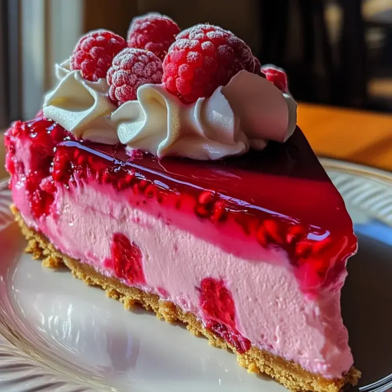 Luxurious Pink Velvet Raspberry Cheesecake