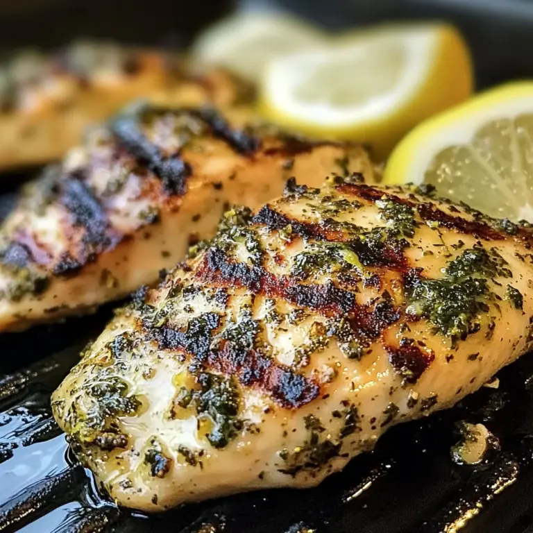 Mediterranean Herb Crusted Grilled Chicken