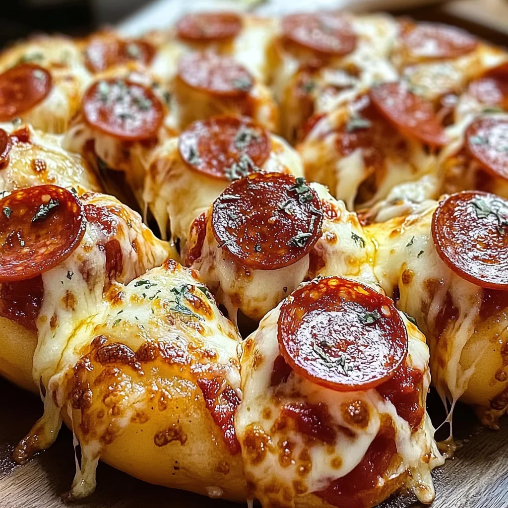 Mouthwatering Pizza Monkey Bread Pepperoni
