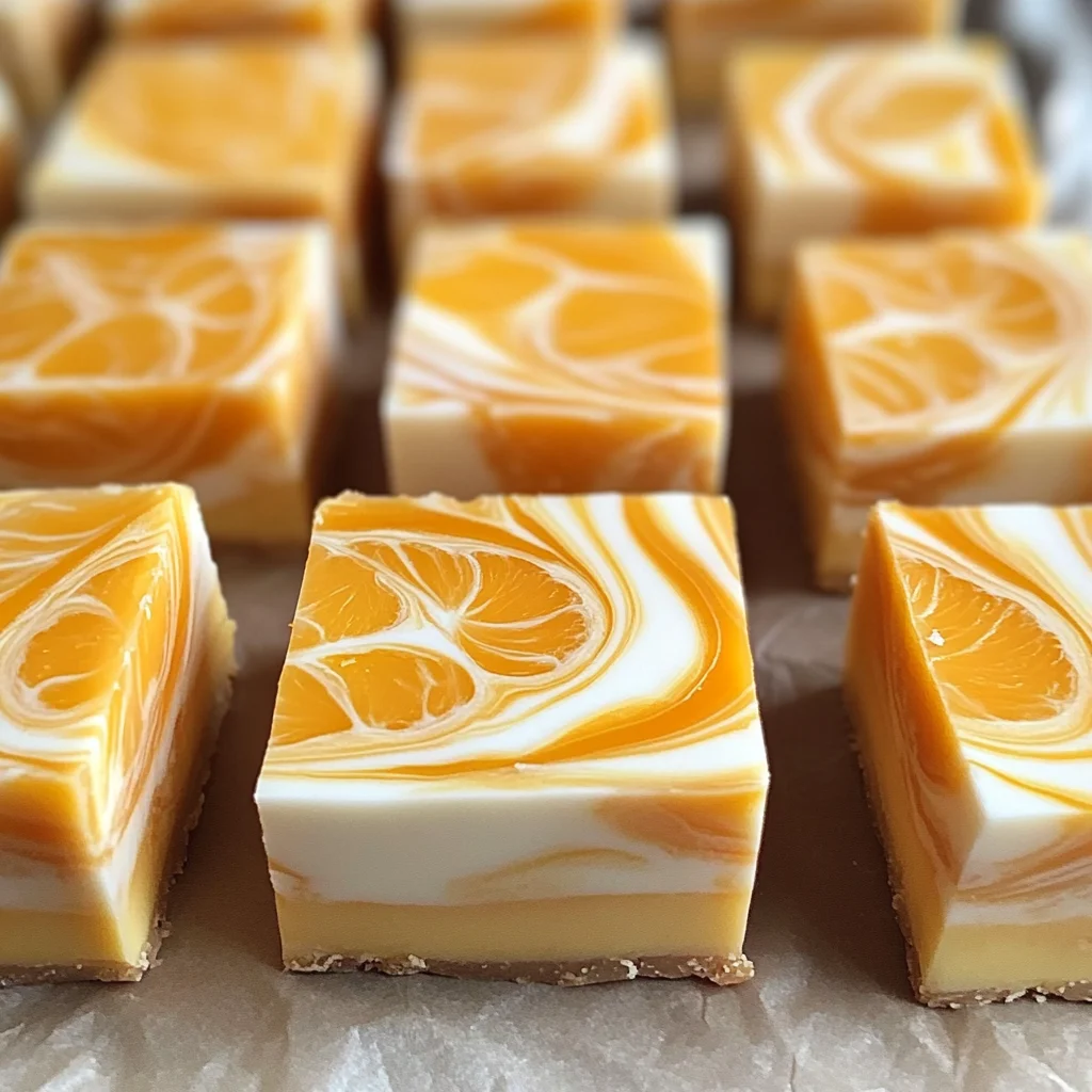 Orange Dreamsicle Fudge