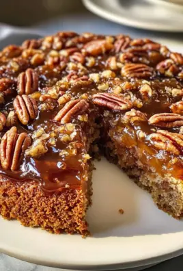 Pecan Upside Down Cake