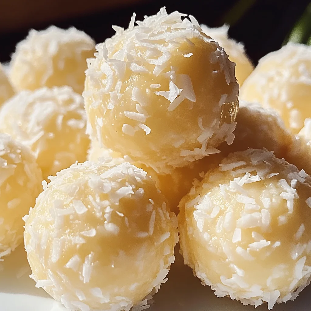 Pineapple Coconut No Bake Balls