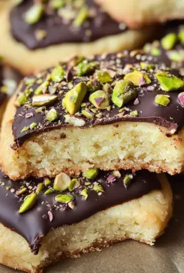 Pistachio Shortbread Cookies