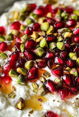 Pomegranate Pistachio Whipped Feta