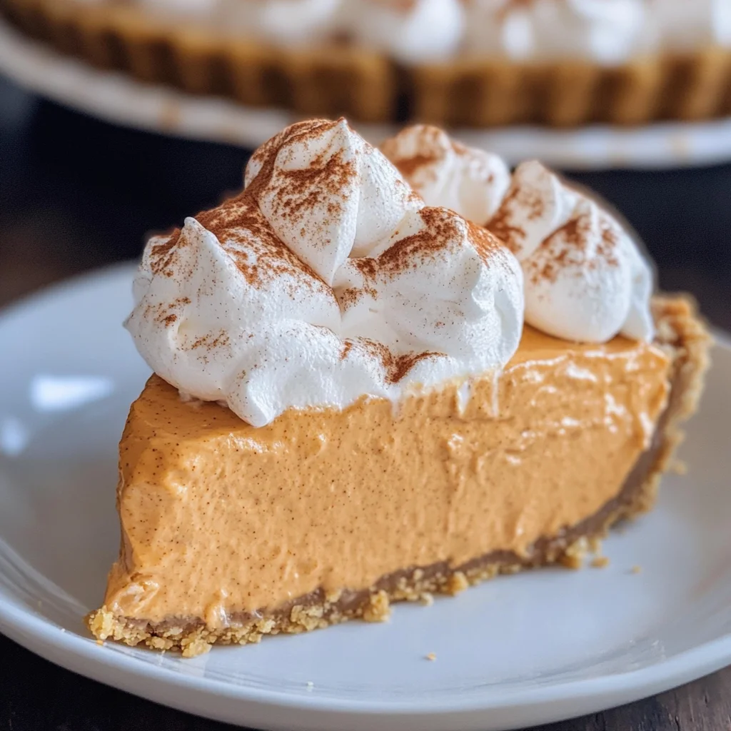 Pumpkin Marshmallow Pie