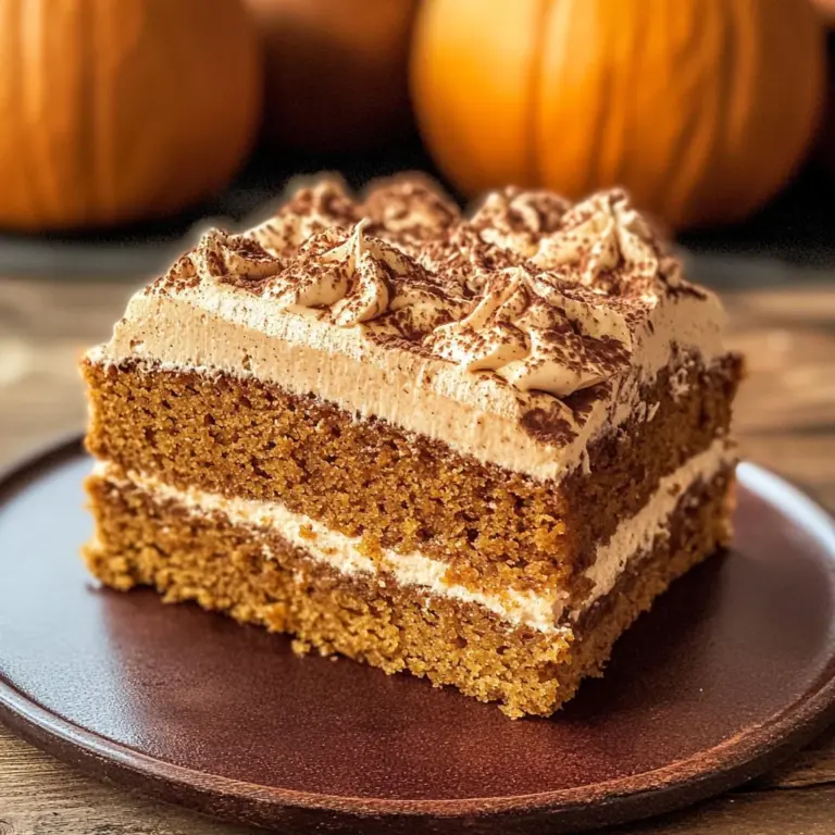 Pumpkin Spice Latte Cake