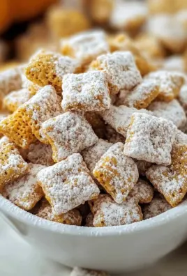 Pumpkin Spice Puppy Chow