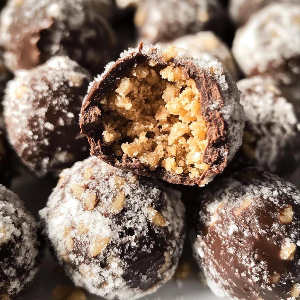 Puppy Chow Chocolate Truffles