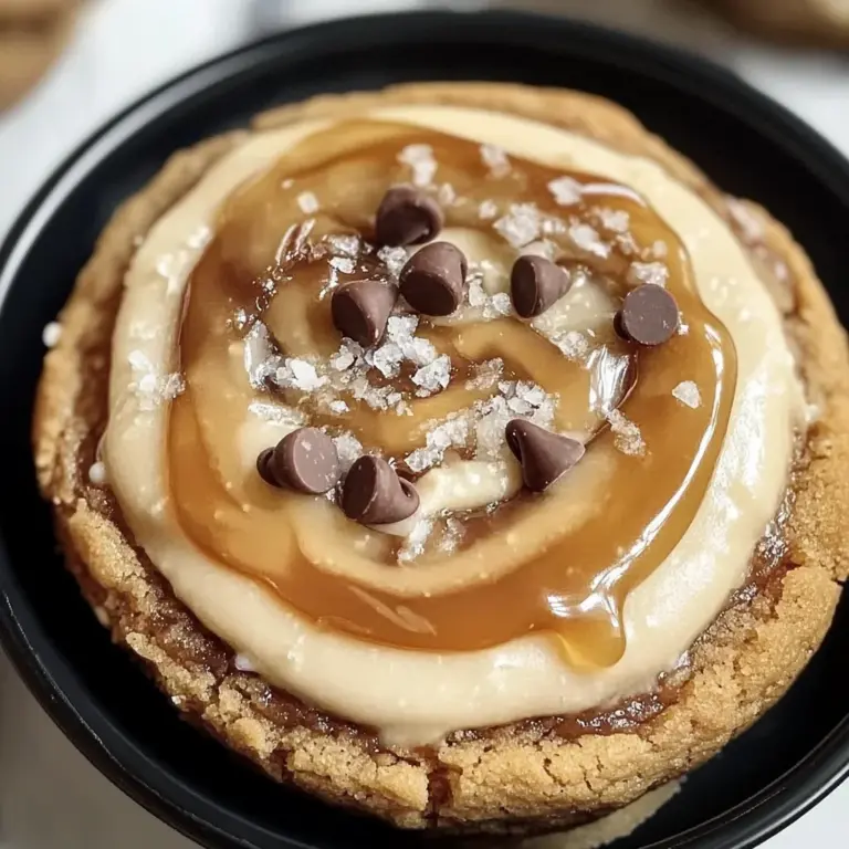 Salted Caramel Cheesecake Cookies