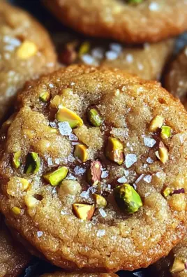 Salted Honey Pistachio Cookies
