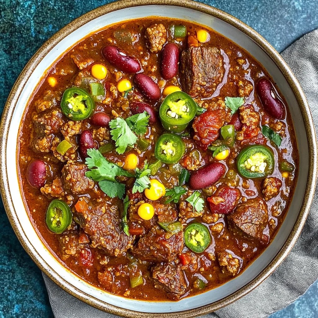 Short Rib and Chorizo Chili Recipe