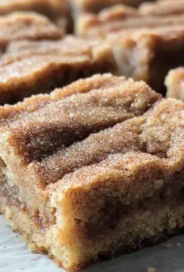 Snickerdoodle Blondie Bars