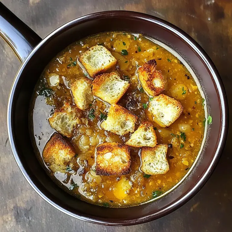 Spanish Garlic Soup Recipe (Vegetarian) - Sopa de Ajo -