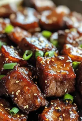 Sticky Chinese beef belly