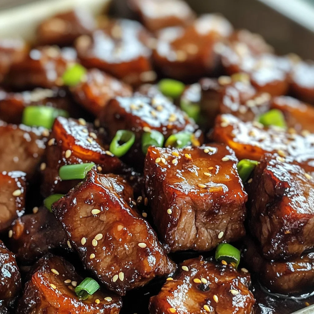Sticky Chinese beef belly