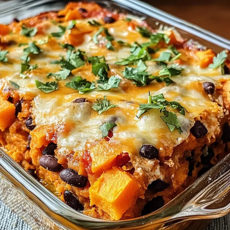 Sweet Potato and Black Bean Casserole: An Incredible 5-Layer Wholesome Delight