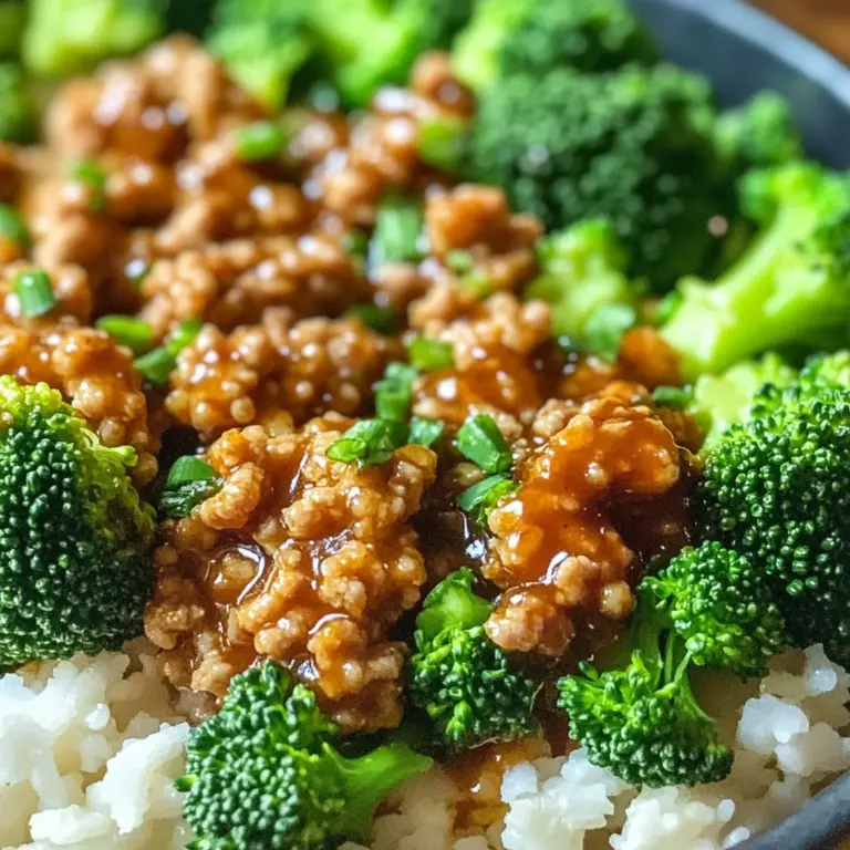 Sweet and Spicy Ground Turkey & Broccoli Bowls: An Incredible, Flavorful 7-Ingredient Weeknight Meal