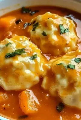 Tomato Dumpling Soup