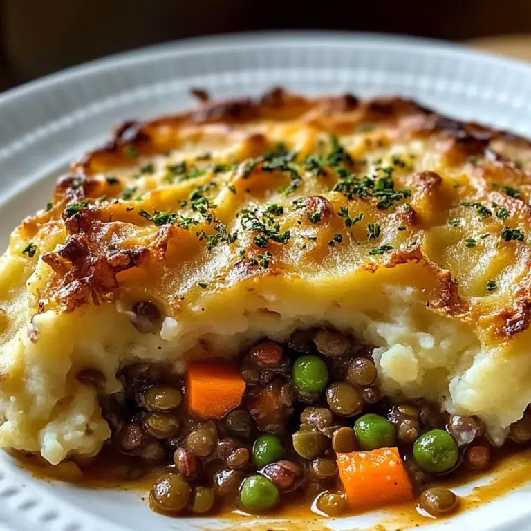 Vegan Lentil Shepherd’s Pie
